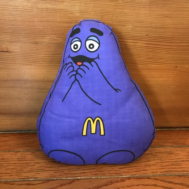 マクドナルド グリマスのポケットティッシュケース ぬいぐるみ ミールトイ アメリカントイ Honey Antique ヴィンテージ アメリカン雑貨 アンティーク アメトイ インテリア小物 ミールトイのお店