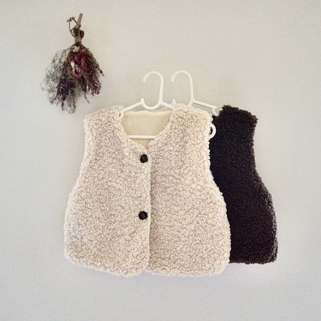 送料無料 もこもこベスト Nocemoda