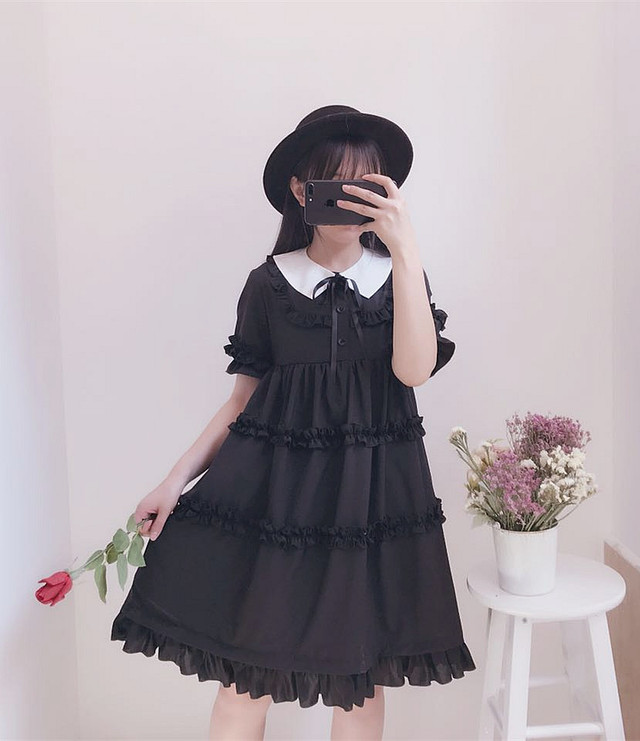 丸襟 ワンピース Cute Region