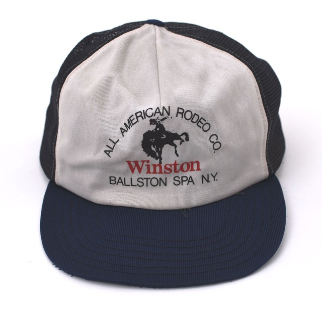 USA Made Winston official baseball cap ヴィンテージ メッシュキャップ