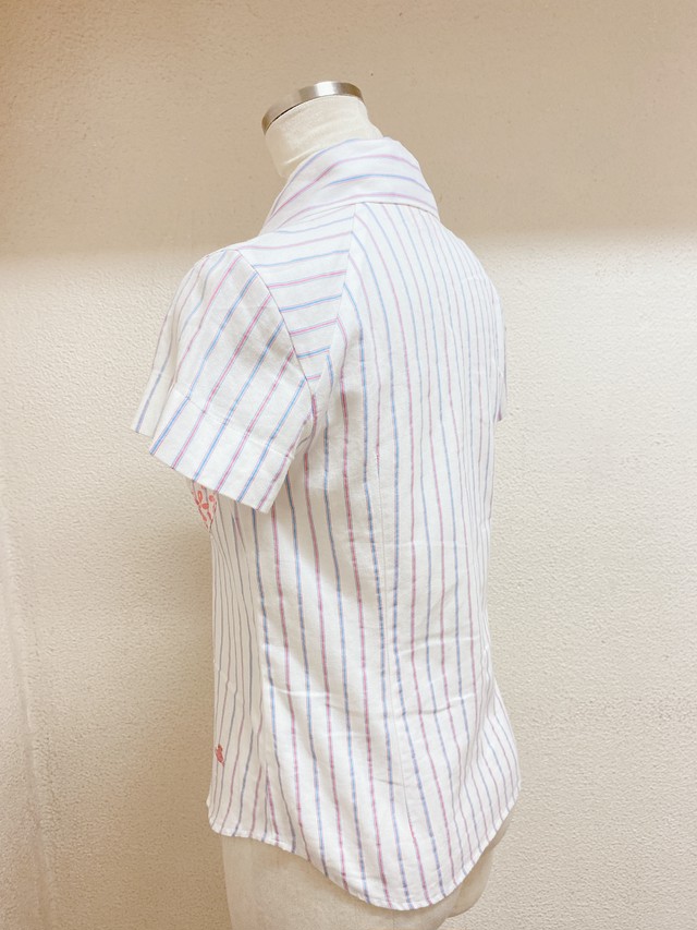 ヴィヴィアンウエストウッド 半袖シャツ 白 花柄 Vivienne Westwood Uta