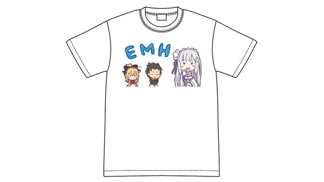 Re:ゼロから始める異世界生活 エミリアたん、マジ、へっぽこ Tシャツ / グルーヴガレージ