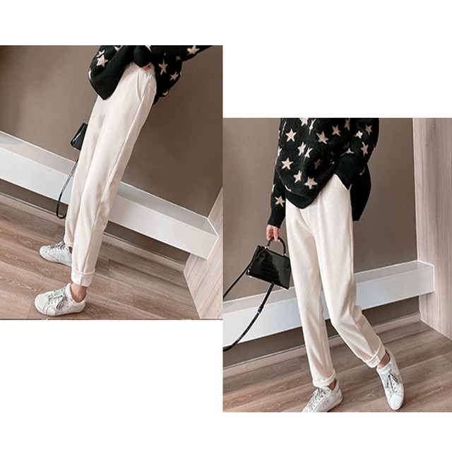 コーデュロイパンツ レディース 裏ボア テーパードパンツ あったか 防寒 無地 ボトムス 黒 Xl Xxl サイズ 裏起毛 きれいめ 冬 パンツ Infini Arc En Ciel