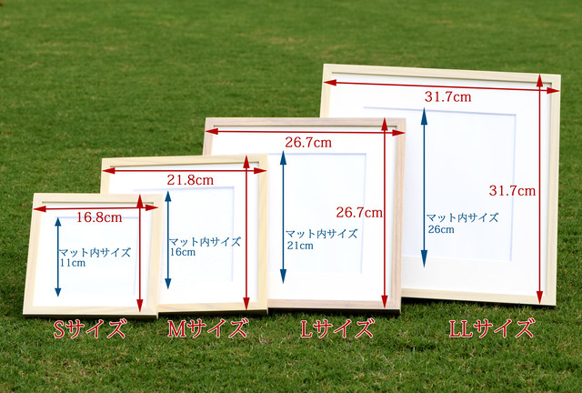 あなた絵 オーダー絵画 Llサイズ 額31 7cm 辺 １名 6名様用 美術家 いちだみなみ