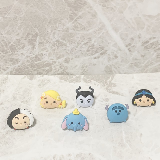 タイムセール ディズニーキャラクター ジビッツ 6個セット プライズ Pu N