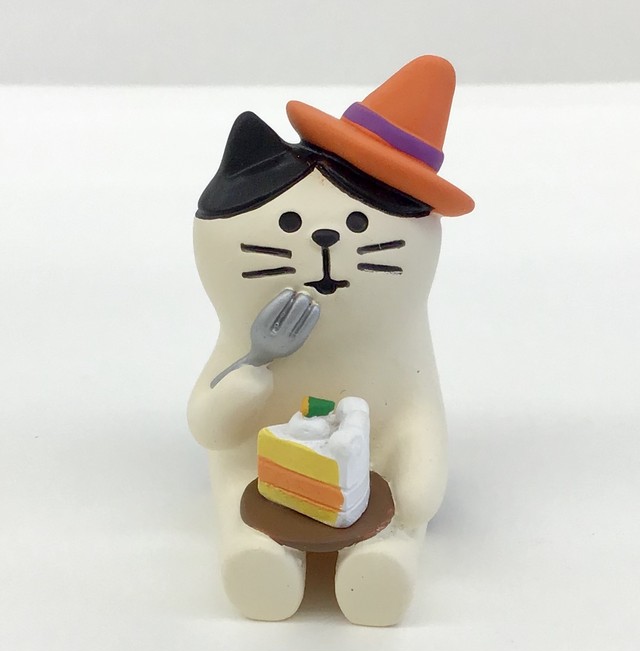 コンコンブル かぼちゃケーキ猫 虹の文具館