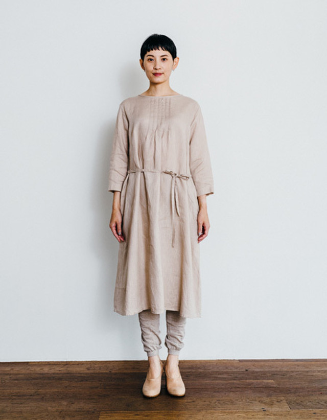 Sale モリー ワンピース イヴォワール Molly Dress Fog Linen Work フォグリネンワーク 101 Design Store