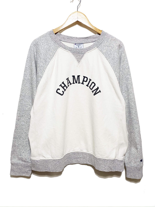 Champion チャンピオン ブランドプリントロゴ スウェットシャツ トレーナー メンズxl C0755 古着屋icecream