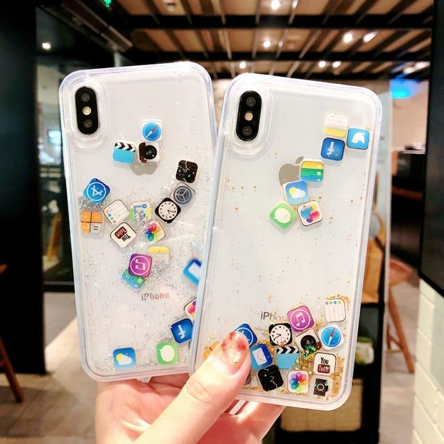 アイフォンケース スマホカバー Iphoneカバー Iphonex Xs Xsmax Xr Iphone 8 7plus 6 6s 赤 ピンク キラキラ おしゃれ かわいい K046 Koreanplus 韓国ファッション コリアンファッション オルチャンファッション