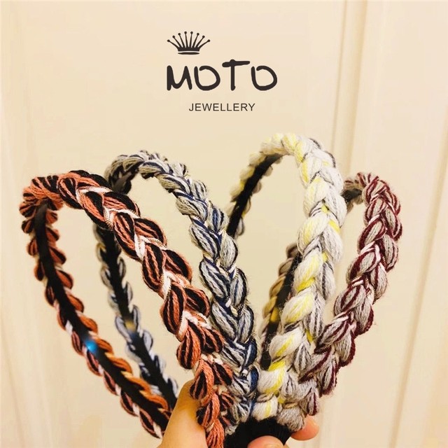 カチューシャ ヘアアクセサリー 毛糸 ハンドメイド 可愛い 美品 プレゼント ヘア止め 女子 ヘアバンド 全国一律送料無料 Motojewelry