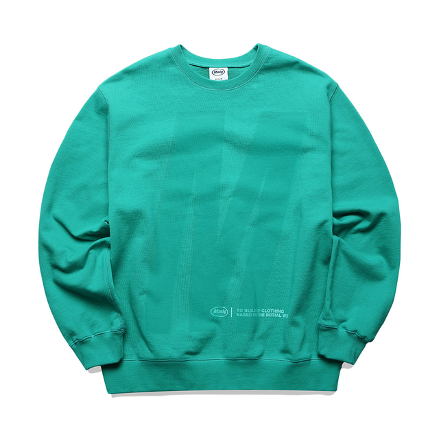 Mmlg Full M Sweat Emerald Green 正規品 韓国 ブランド トレーナー Bonz 韓国 ブランド 正規品のみ