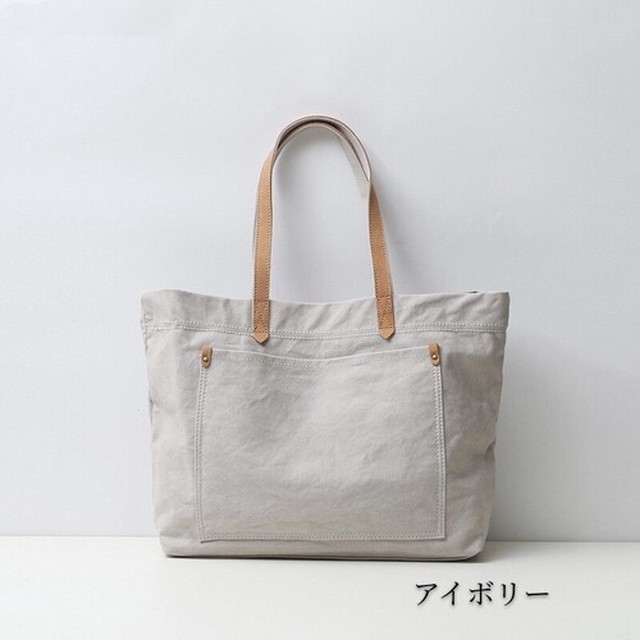 21新作 キャンバス 牛革 2way 肩がけ ショルダー 横長トートバッグ レディース Bag House
