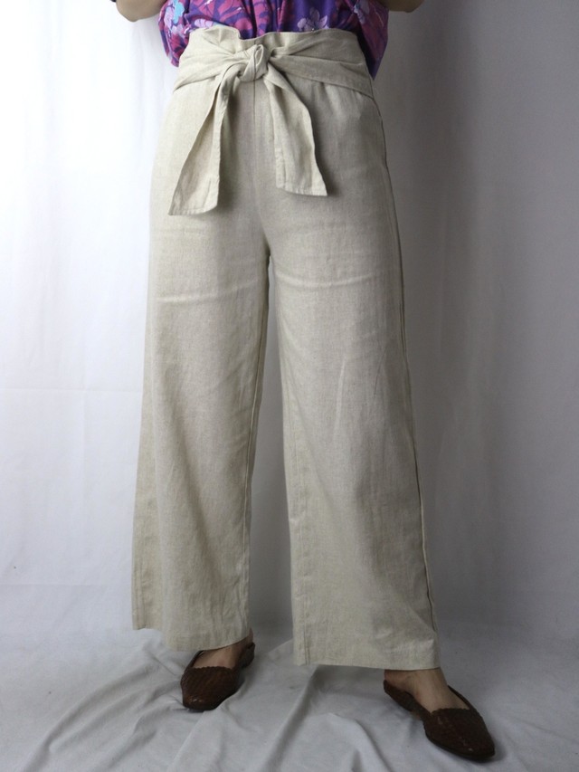 linen pants 【5800】