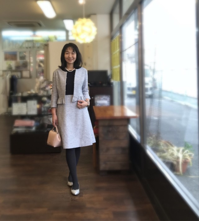 セット販売 春夏のツイードワンピース ジャケット Delusso デ ルッソ Online Shop