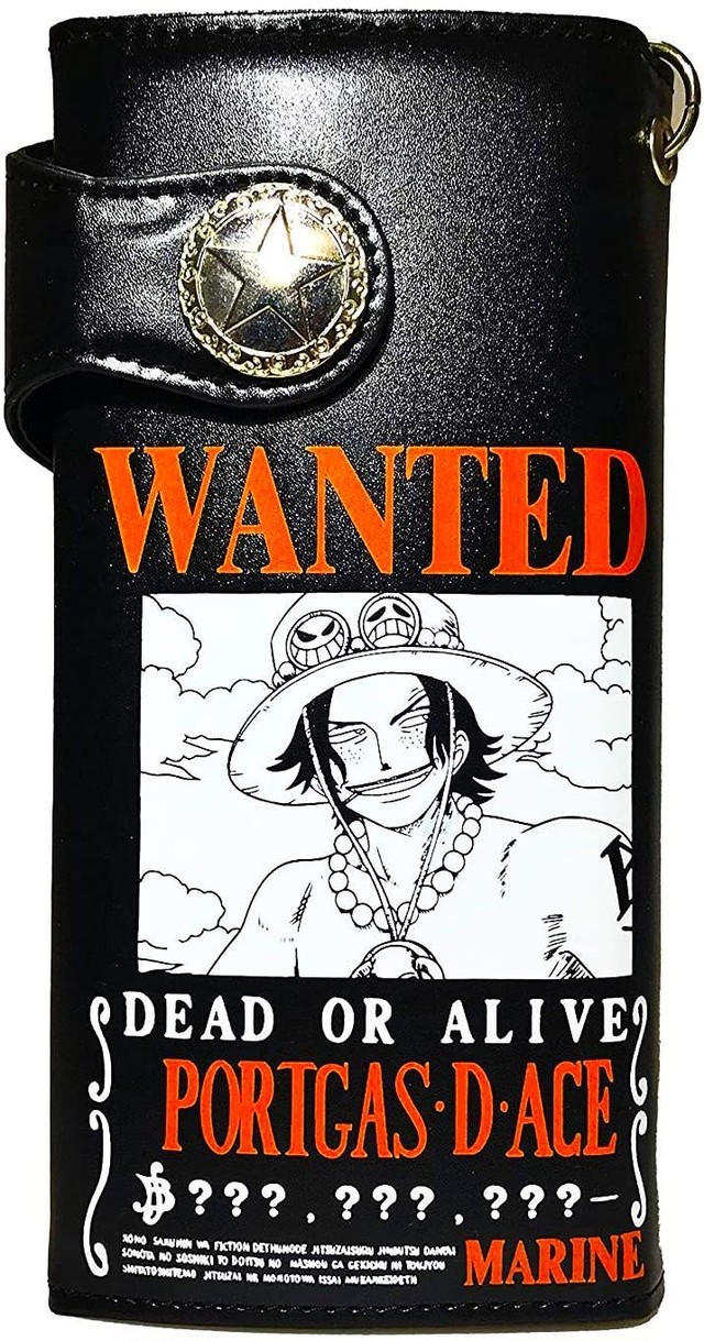 ワンピース ウォレットチェーン付 レザー ウォレット 手配書ver 長財布 財布 One Piece グッズ チョッパー プライズ アミューズメント雑貨のホビーポート