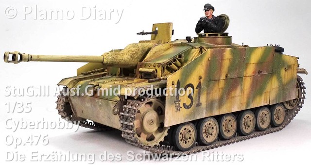 黒騎士物語 3号突撃砲戦車g中期型 1 35 サイバーホビー Neo S Plamo Shop