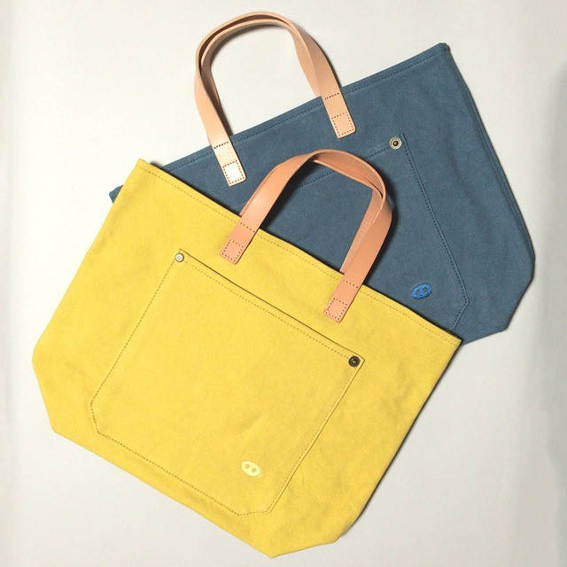ライフスタイルブランド 帆布バッグ My Darling レモンイエロー マウンテングリーン ホーホー雑貨店