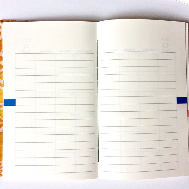 21年手帳 お好きな布で世界に一冊の手帳 あしたの手帖