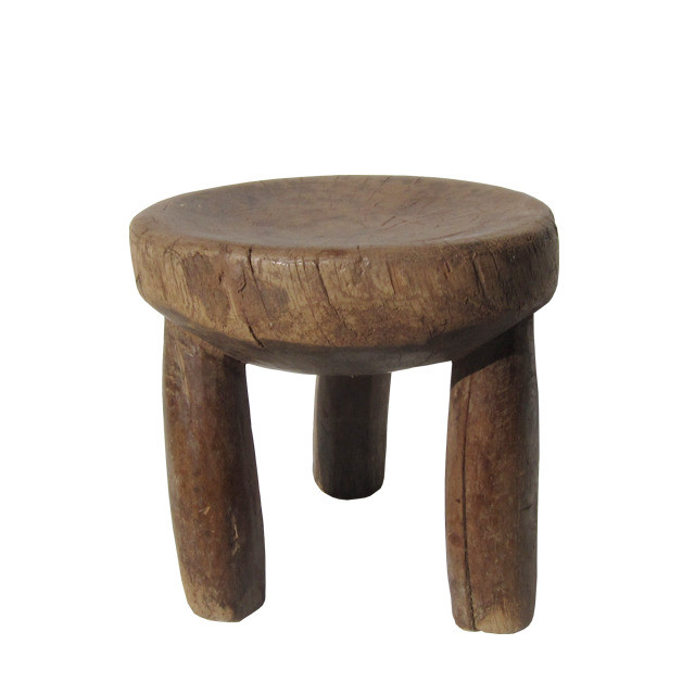 アフリカの椅子 ロビ族 2 Lobi Wooden Stool 2 Solola