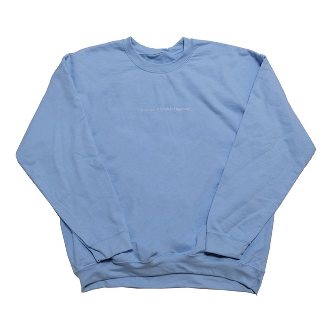 【Crudely Hommes】I dreamed of Crudely Hommes...Sweat Tops
