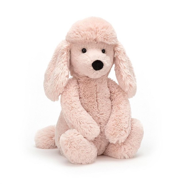 バシュフル Mサイズ ピンクの可愛いプードルが小さなお友達になります Jellycat Bashful Poodle Medium ジェリーキャット 日本 バシュフル プードル もふもふ わんこ 犬 ぬいぐるみ ギフトプレゼント お祝い 出産祝い 誕生日 縫いぐるみ ふわふわ 正規品 正規代理店 輸入