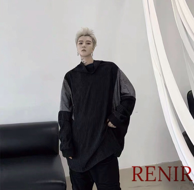 Renir レニール メンズ トップス ドロップショルダー ゆったり ビックシルエット Renir レニール メンズファッション レディースファッション