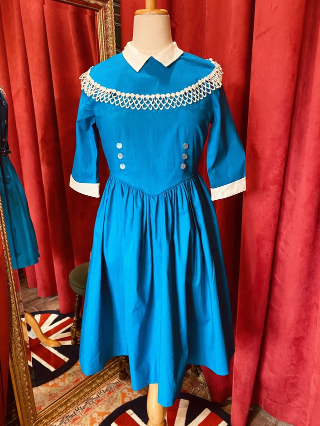 英国50 ｓ ワンピース More Tea Vicar