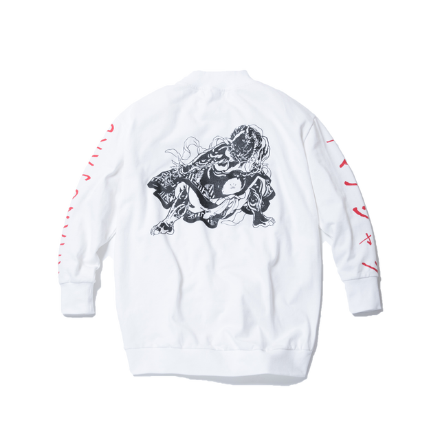 Amnjk Mockneck Pullover White Amanojaku 天邪鬼 あまのじゃく