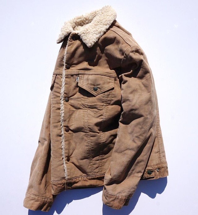1970 S Usa製 Levi S コーデュロイボアジャケット サンドベージュ 表記 Small リーバイス Magnolia Webstore