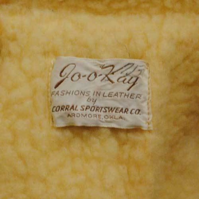 キッズサイズ アメリカ製古着 ヴィンテージムートンジャケット パッチワーク ニュージーランド産ムートンジャケット Coolklothes