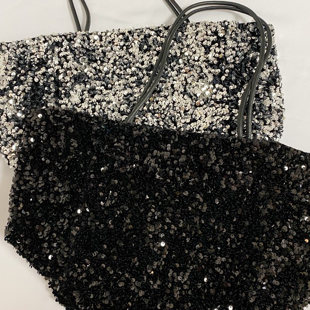 キラキラスパンコールトートバッグ Bloomingnet