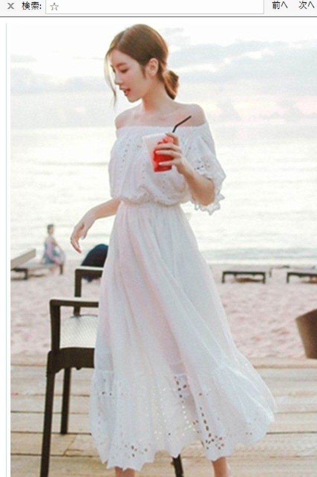 レディース ワンピース 春夏 ワンピース リゾート ワンピース ハワイ ロングワンピース 白 白ロングワンピース 沖縄リゾートワンピース Basecamp49