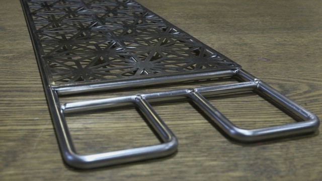 キャンピングムーン 焚き火ロストル 麻の葉柄 ケース無し 薪ストーブなごみ キャンピングムーン 焚き火ロストル 麻の葉柄 ケース無し 薪ストーブなごみ