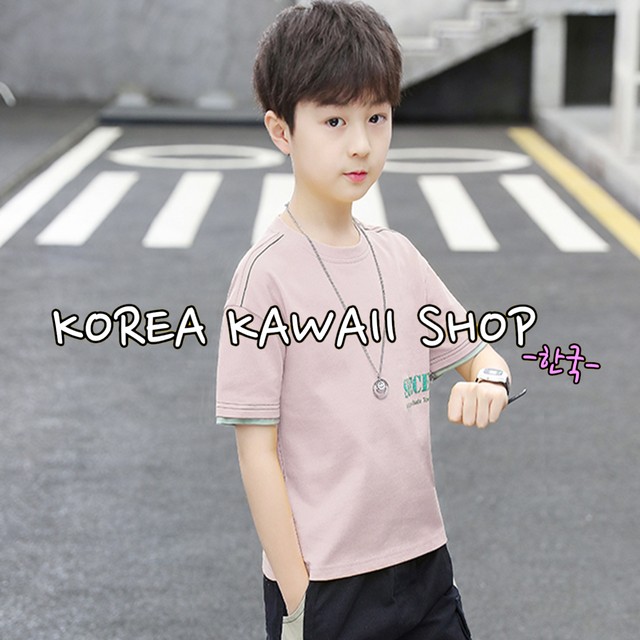 夏の新しい子供のオルチャン上下セット Korea Kawaii Shop