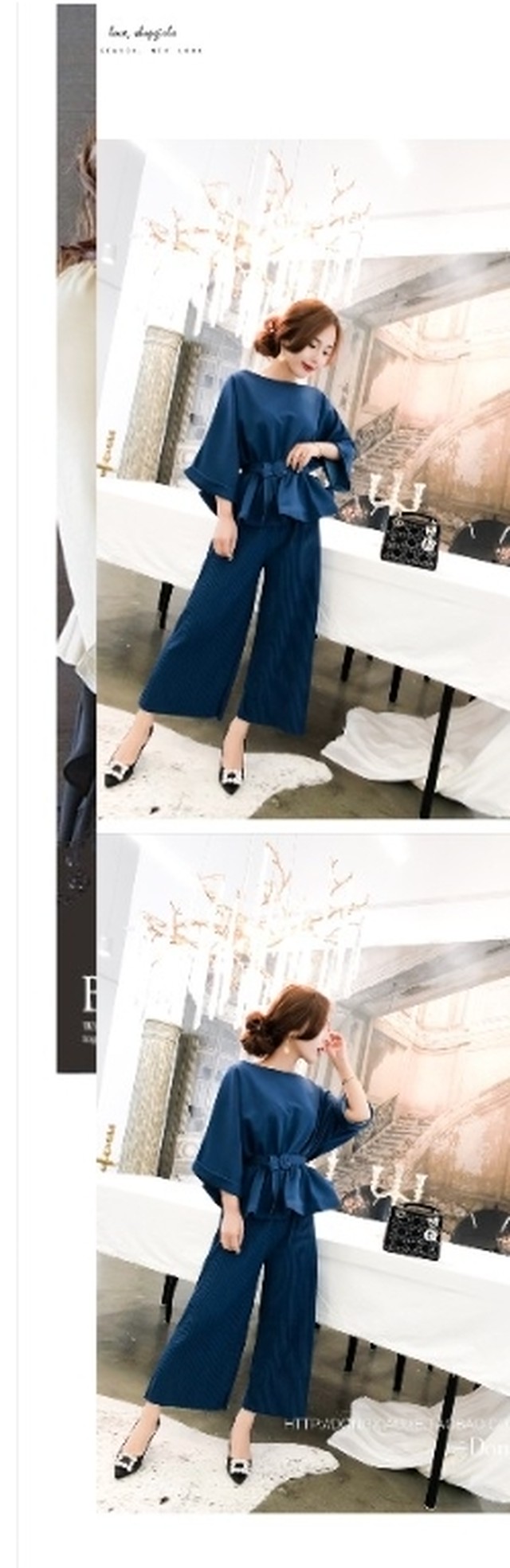 パーティードレス 結婚式 二次会 パンツ パーティードレス パンツ パンツドレス かっこいいパンツドレス 結婚式 お呼ばれドレス パンツ Basecamp49