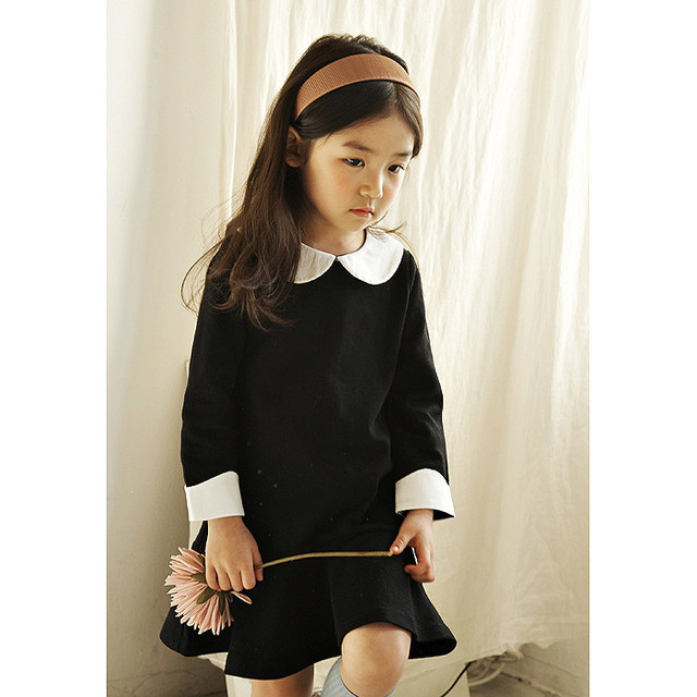 おすすめ 即納 子供服 ジュニア キッズ 襟付きワンピース フォーマル 入園 卒園 卒業 発表会 結婚式 お呼ばれ 面接 ブラック Sot こどもふく