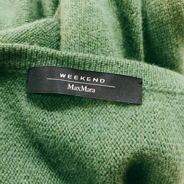 マックスマーラ 長袖セーター カーキ色 ニットセーター Max Mara Uta