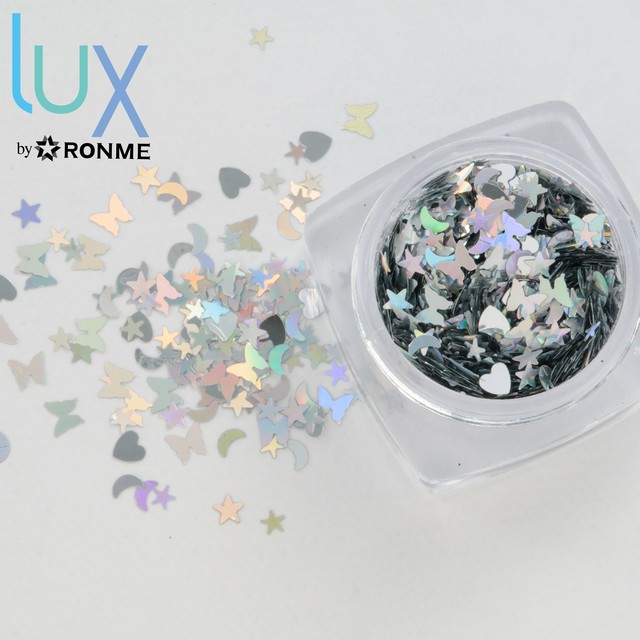 Mixホログラム 月 星 蝶 全２種 Lux Byronme