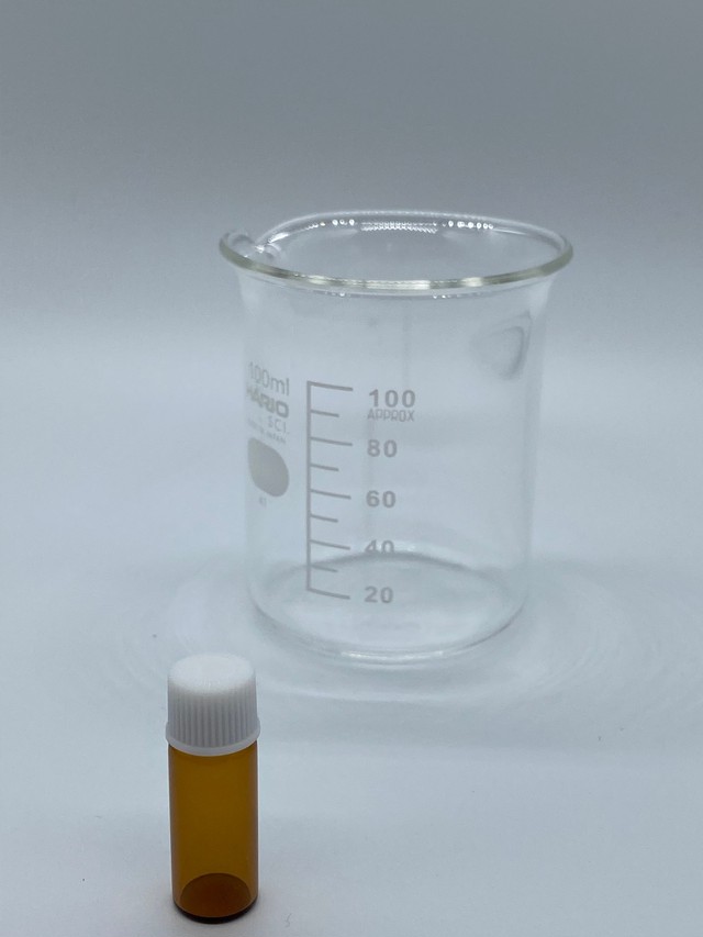 茶色ガラス遮光瓶 1.5ml 中栓なし