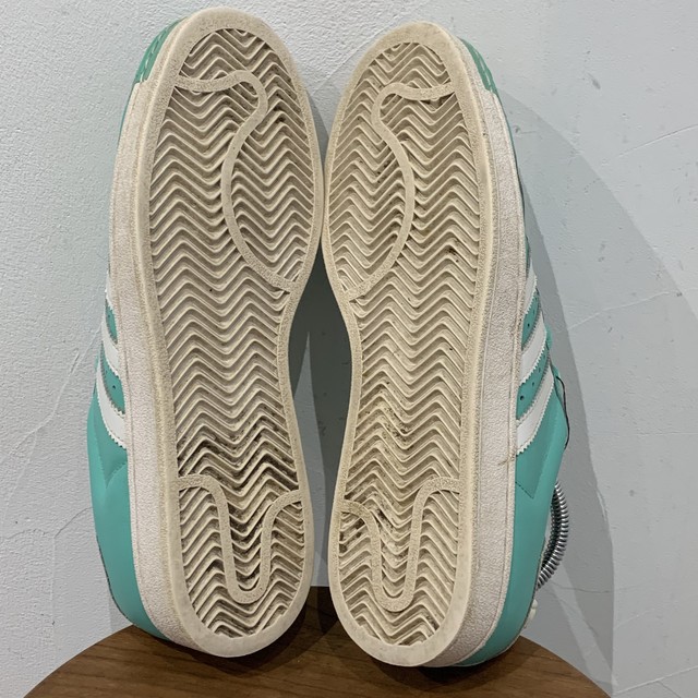 Adidas アディダス ローカット スニーカー グリーン 25cm Slat Albatross Vintage