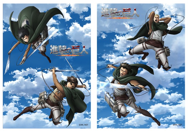 進撃の巨人コラボメガネ エルヴィン リヴァイモデル Kurosawa1953