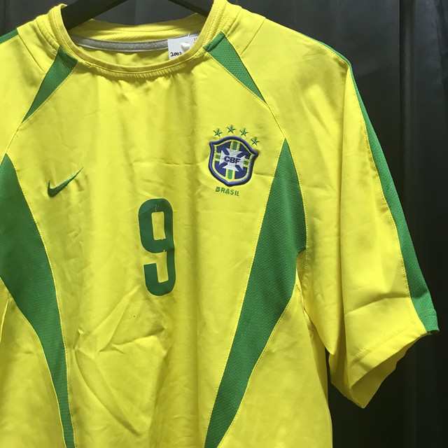 02 03 S Nike Football Shirt ブラジル代表 ロナウド 古着屋 O Well