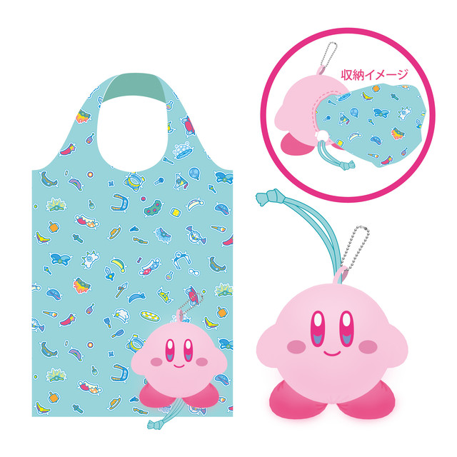星のカービィ KIRBY MUTEKI! SUTEKI! CLOSET マスコットエコバッグ / エンスカイ