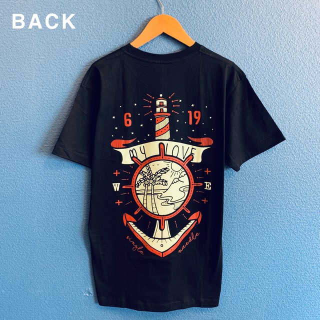 ロマンス灯台の灯my loveTシャツ