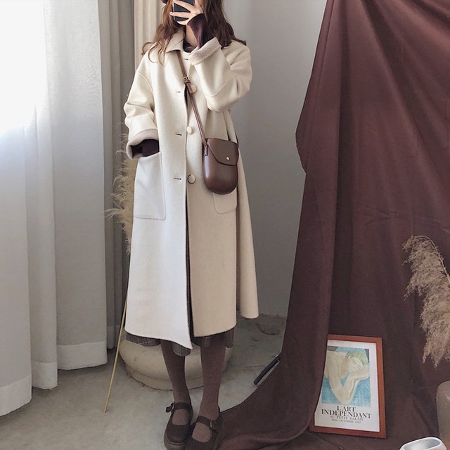 ヘップバーンウールコート【Hepburn wool coat】