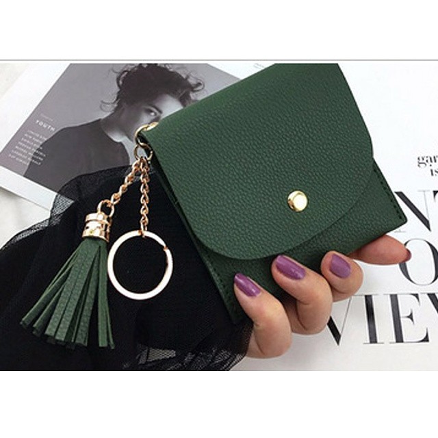 即納 ミニ財布 コインケース カードケース 定期入れ パスケース 小銭入れ 財布 チャーム レディース メンズ 黒 ブラック グレー ピンク Ns 02 Daily Closet