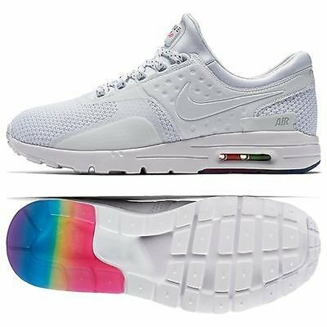 エア マックス ゼロ ナイキ スニーカー Nike Air Max Zero Betrue レインボー 海外限定 正規品 Nike 118 World Ships