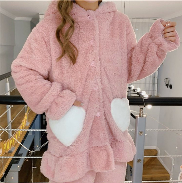 うさぎ 兎 ウサギ ラビット ハート もこもこ フード パーカー パンツ 上下 セット かわいい 可愛い ガーリー 大人可愛い 大人かわいい フェミニン 大人ガーリー 女性 レディース ガーリー Popsite3 Cute レディース かわいい 可愛い ガーリー フェミニン 甘