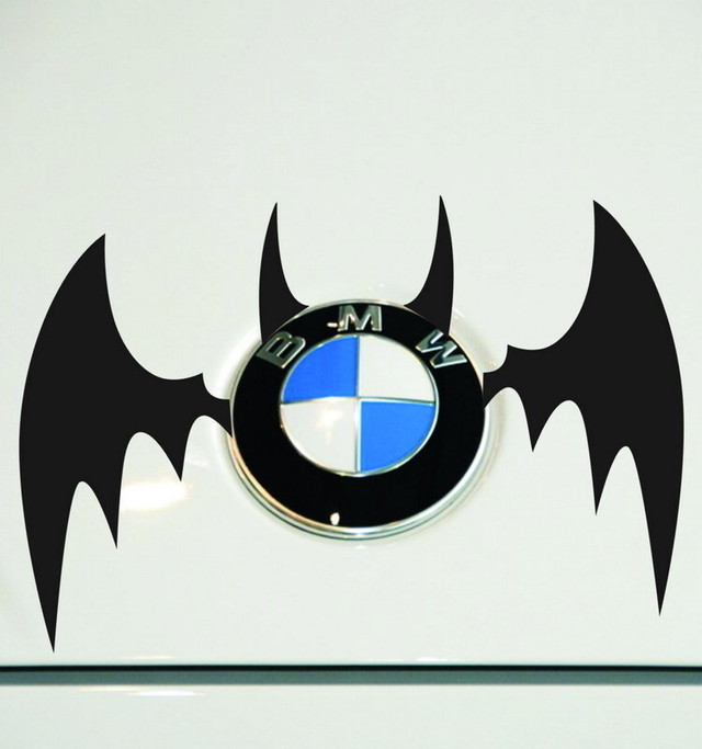 送料無料 3d 蝙蝠 コウモリ エンブレムステッカー ブラック 立体 車 自動車 バイク バット こうもり ステッカー シール エンブレム 黒 Shop Tsukimi