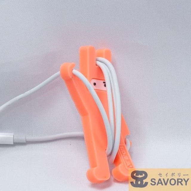 セイボリーストア イヤホン ヘッドホンコード巻き取りホルダー 収納ホルダー コードの長さ調整 セイボリーストア